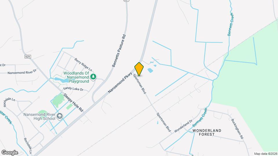 2506 Sportsman Blvd Map and Location Details