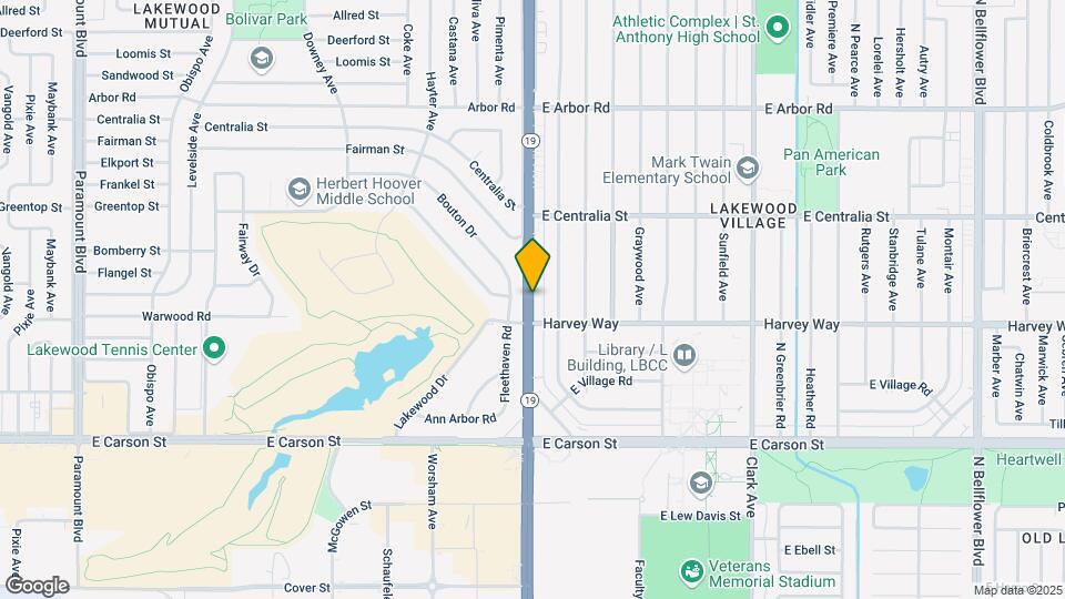 4322 N Lakewood Blvd Map and Location Details