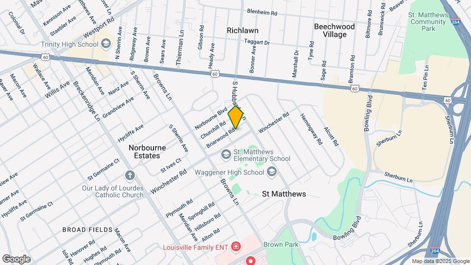 4306 Briarwood Rd Map and Location Details
