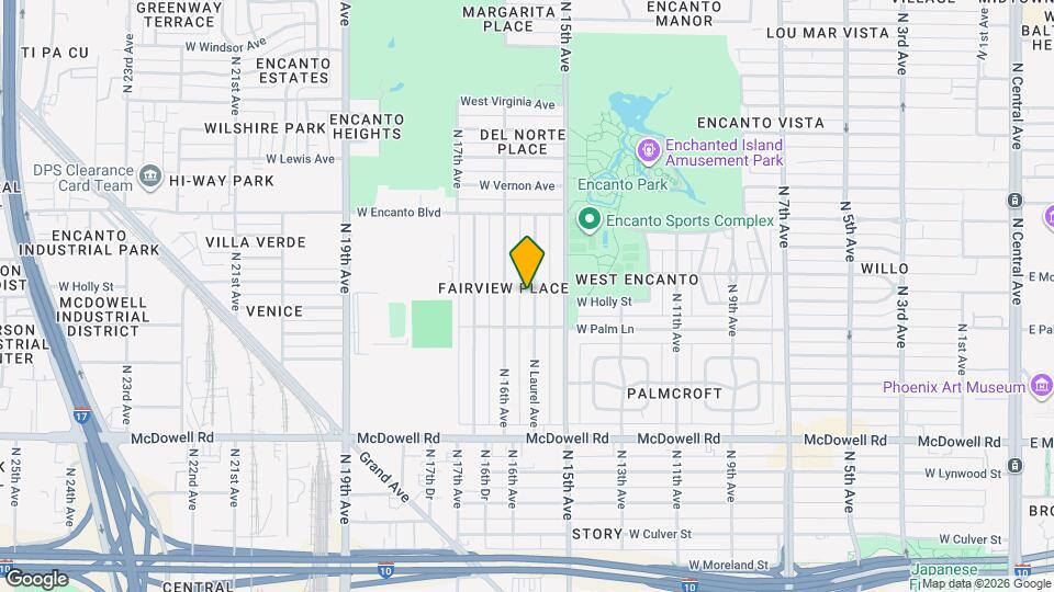 2026 N Laurel Ave Map and Location Details