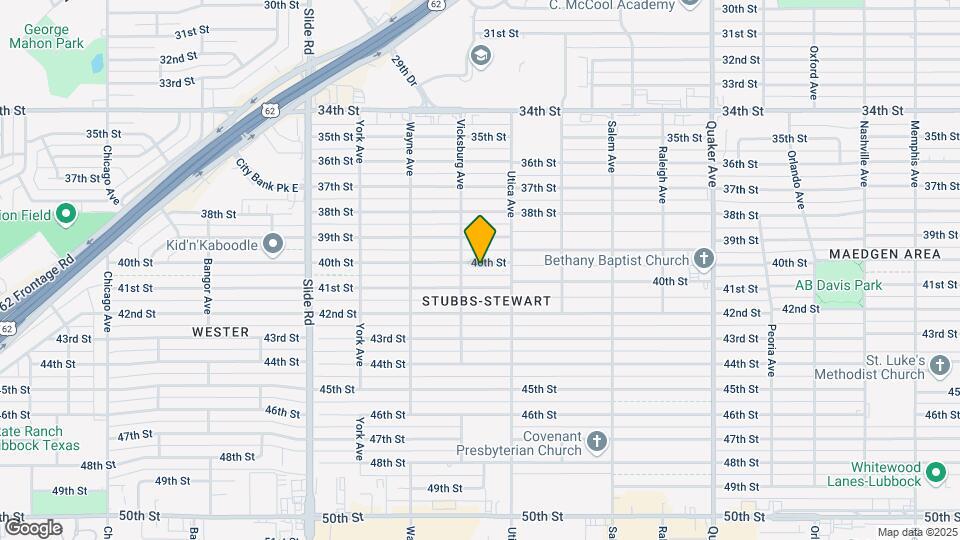 4813 40th St Mapa y Detalles de la Ubicación
