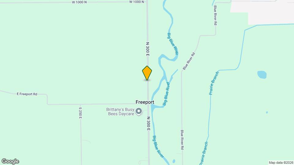 9445 N 300 E Map and Location Details