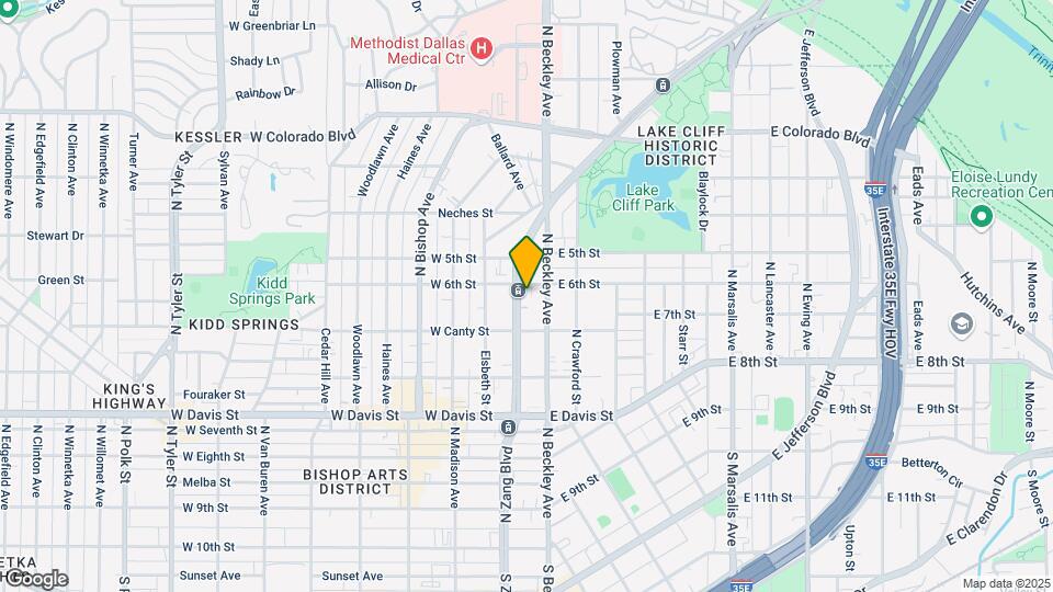 830 N Zang Blvd Map and Location Details