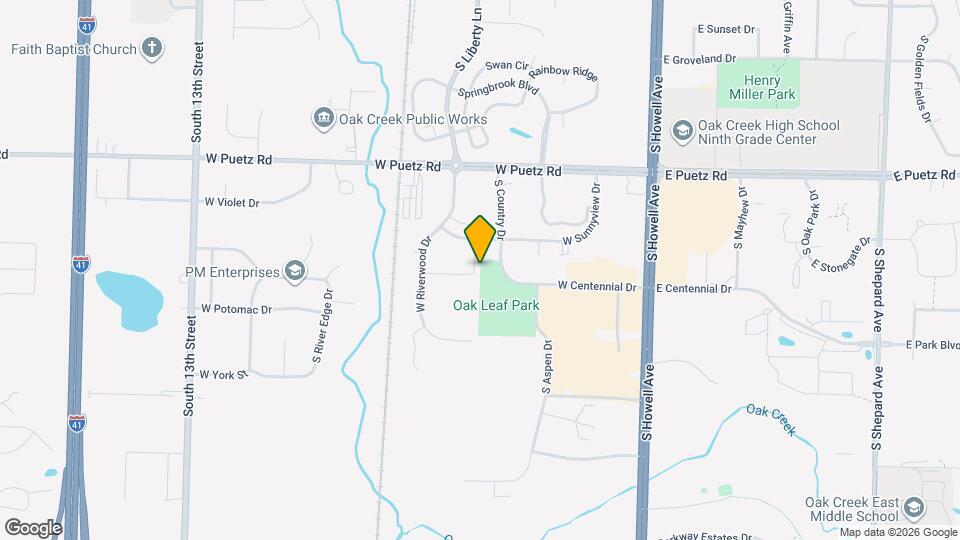 Riverwood Arms Estates Apts Map and Location Details