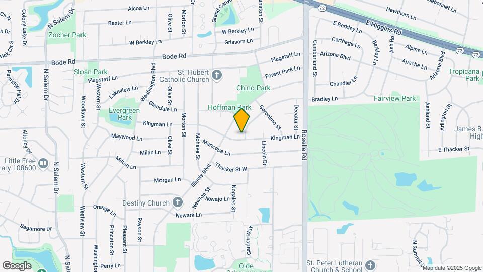 220 Kingman Ln Mapa y Detalles de la Ubicación