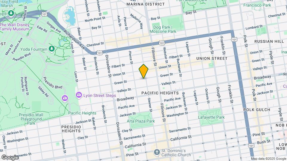 2319 Green St Map and Location Details