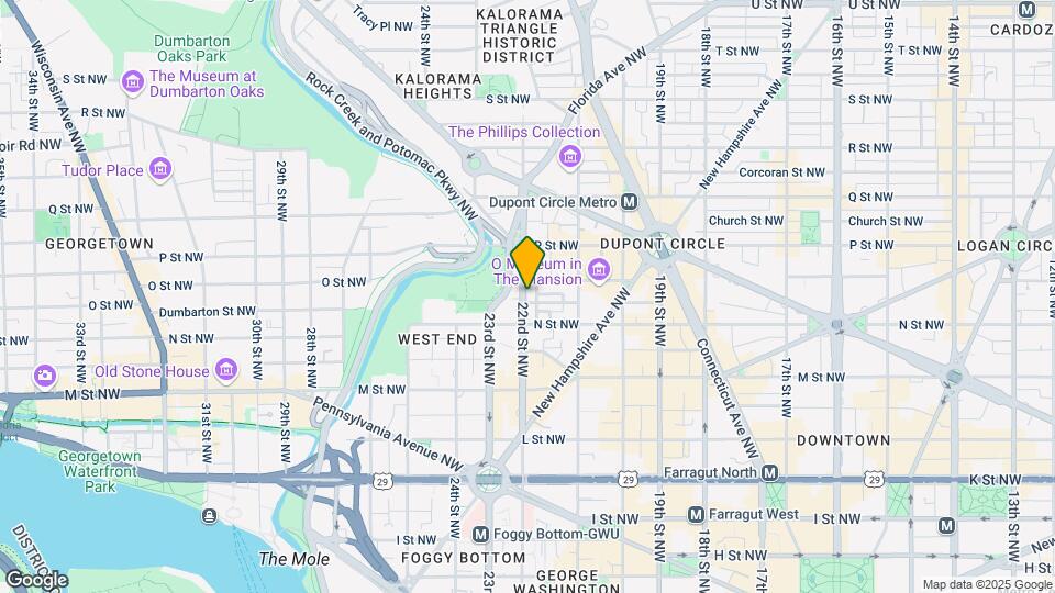 1331 22nd St NW Map and Location Details