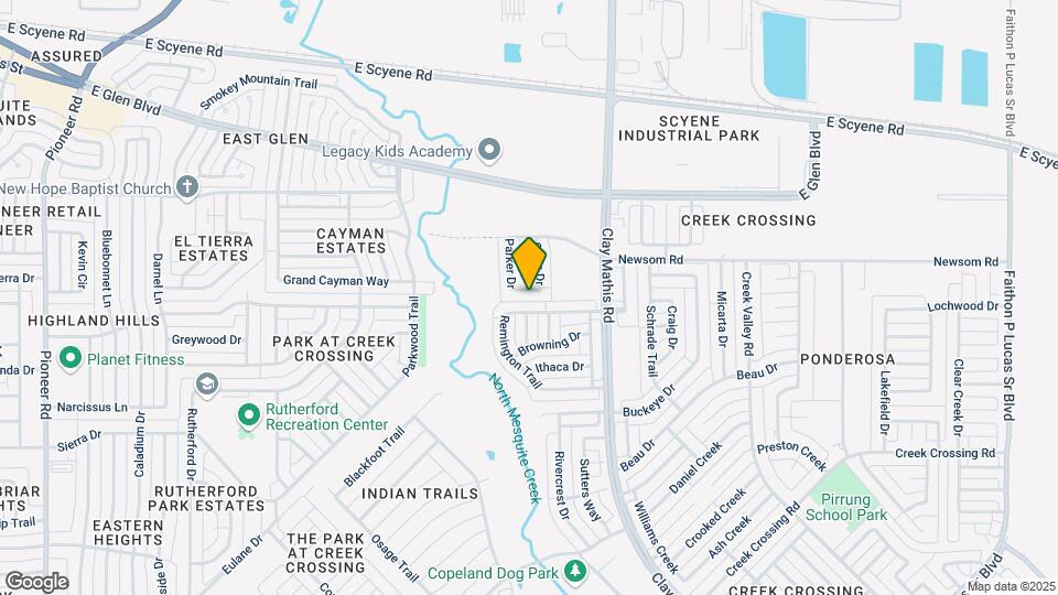 2316 Gerber Dr Mapa y Detalles de la Ubicación