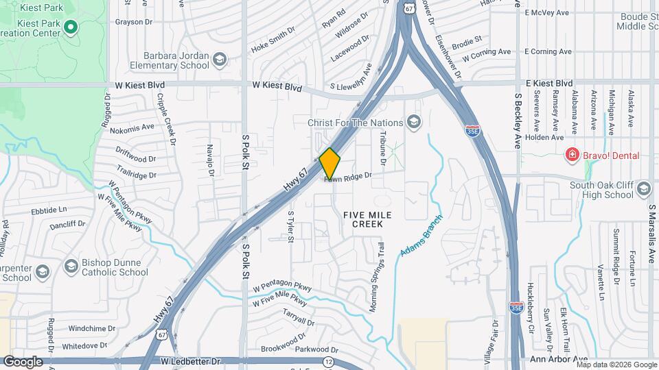 The Brookmoore Mapa y Detalles de la Ubicación