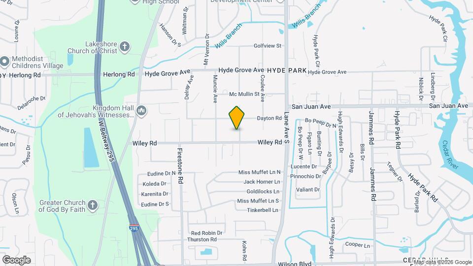 2052 Navaho Ave Map and Location Details