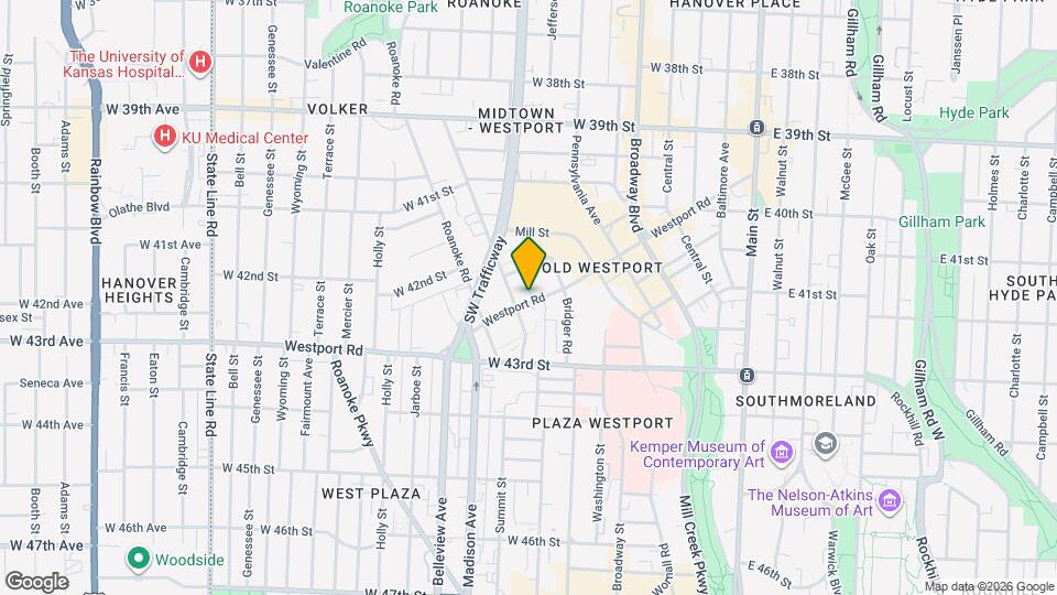 706 Westport Rd Map and Location Details