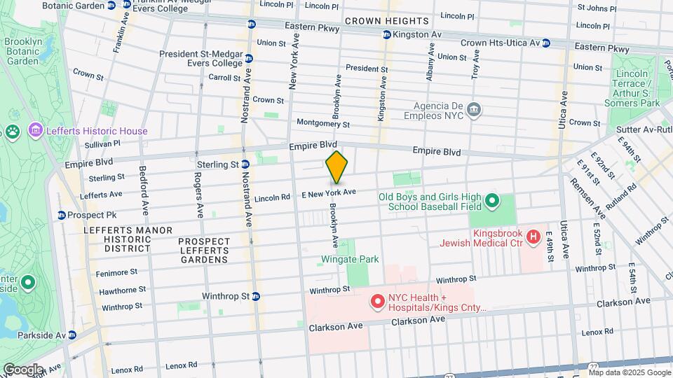 517 Brooklyn Ave Map and Location Details