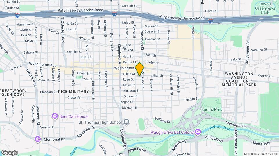 4508 Rose St Map and Location Details