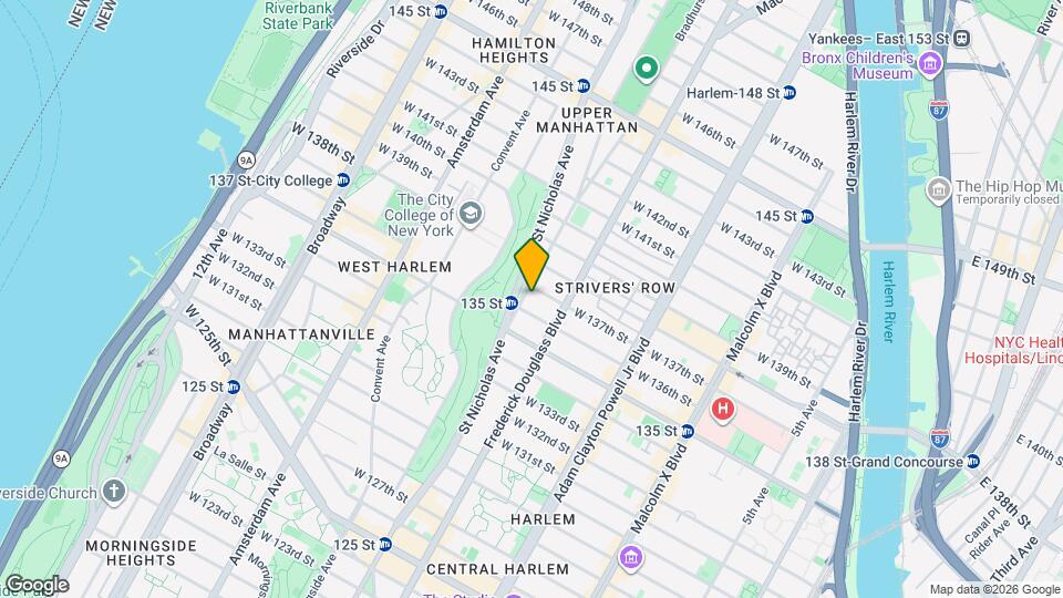 38 Edgecombe Ave Mapa y Detalles de la Ubicación