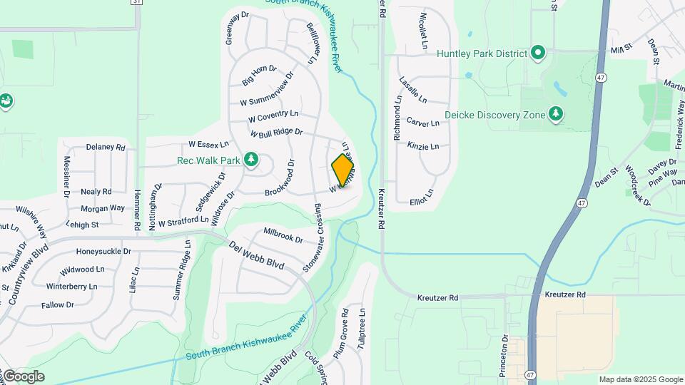 12787 W Kishwaukee Ln Map and Location Details