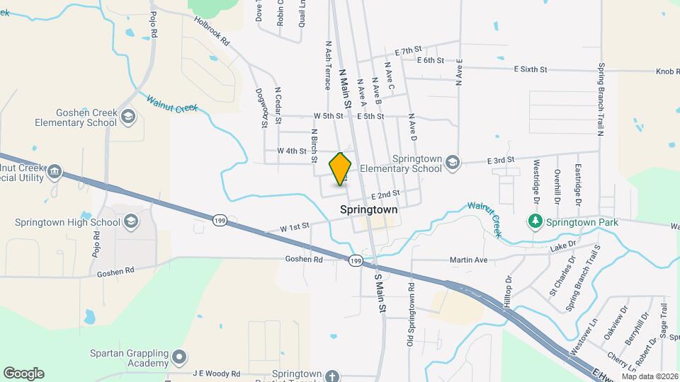 208 Walnut Bend Rd Map and Location Details