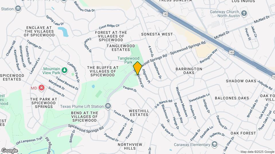 8309 Wexford Dr Map and Location Details