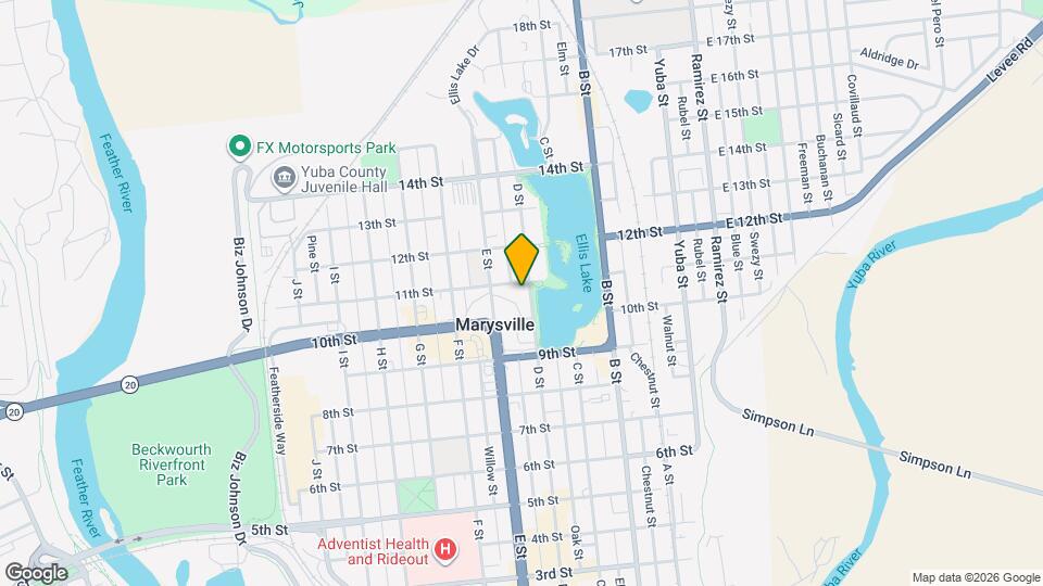 1028 D St Map and Location Details