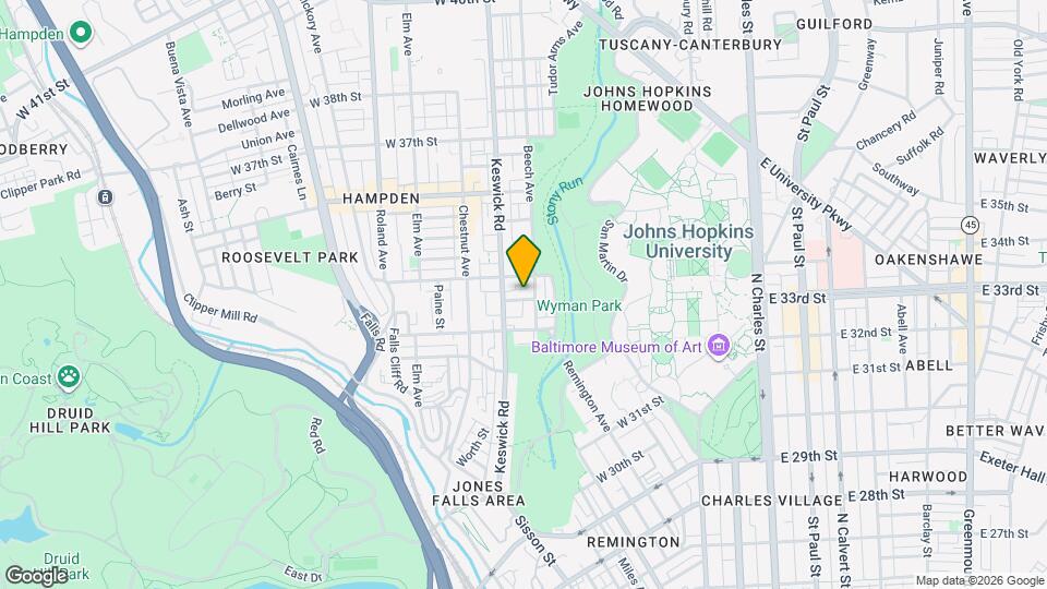602 Harding Pl Map and Location Details