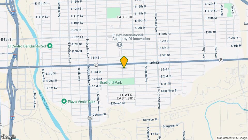 1403 E 3rd St Map and Location Details