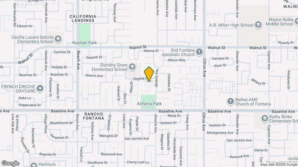 15752 Home Ct Map and Location Details