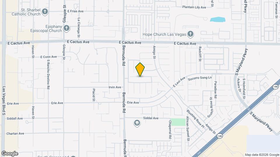 497 Fiddlehead Ave Map and Location Details