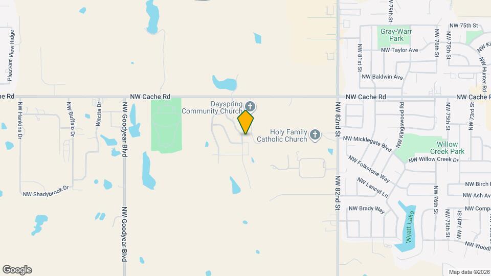1203 NW Thornbury Dr Map and Location Details