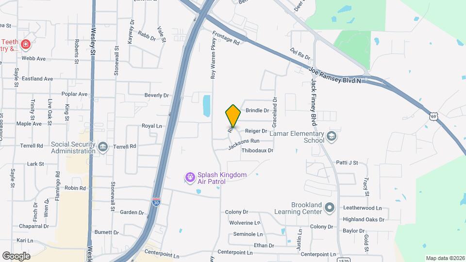 6505 Rienzi Dr Map and Location Details