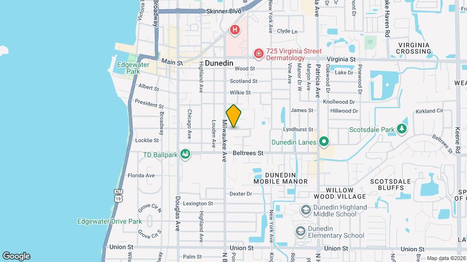 613 Lyndhurst St Map and Location Details