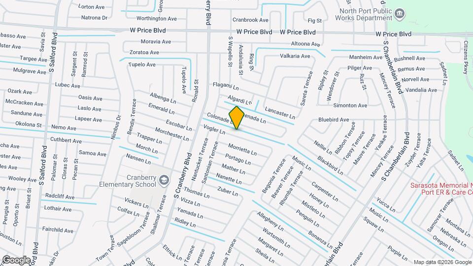 2716 Vogler Ln Map and Location Details
