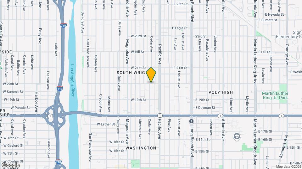 1990 Cedar Ave Mapa y Detalles de la Ubicación