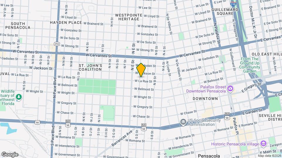 500 N D St Map and Location Details