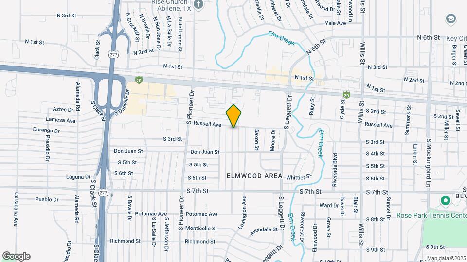 233 Hawthorne St Map and Location Details