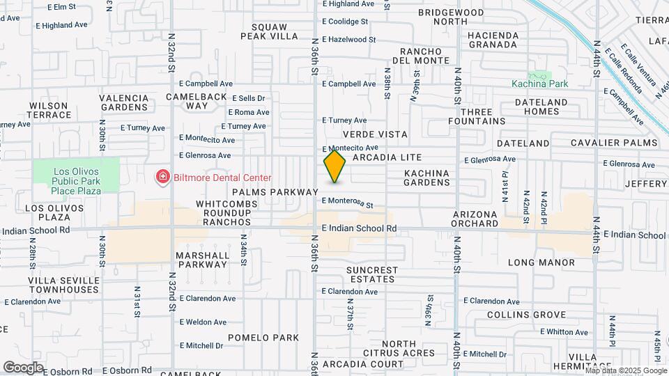 4203 N 36th St Map and Location Details