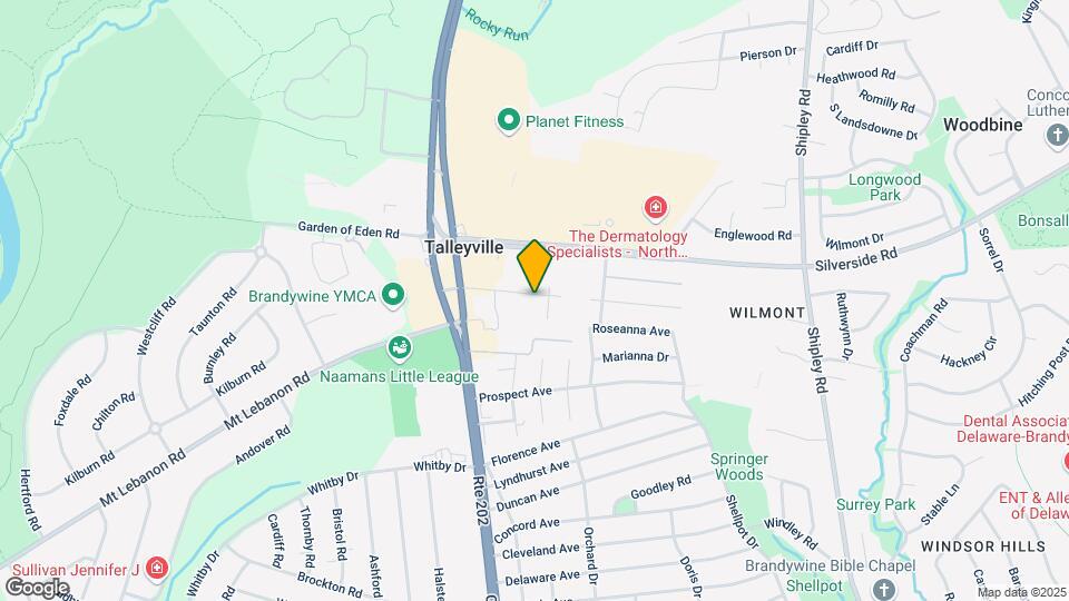 200 Brandywine Blvd Map and Location Details