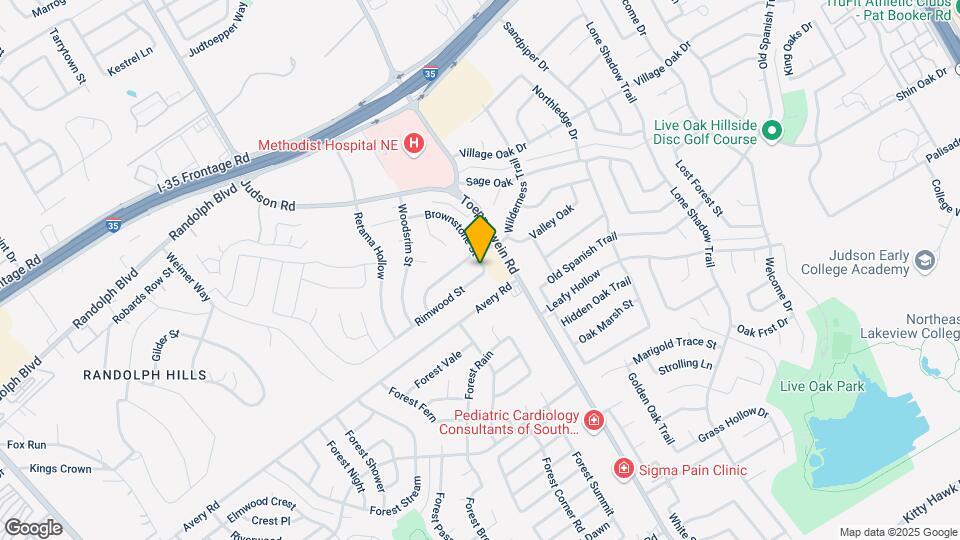 7251 Rimwood St Map and Location Details