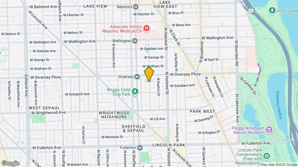 2754 N Mildred Ave, Unit 3 Map and Location Details