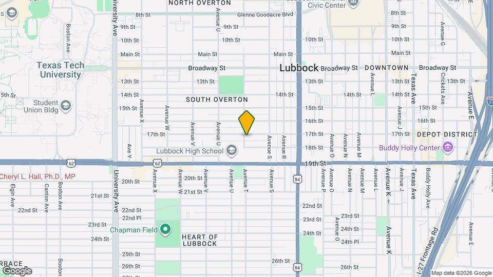 1921 17th St Map and Location Details