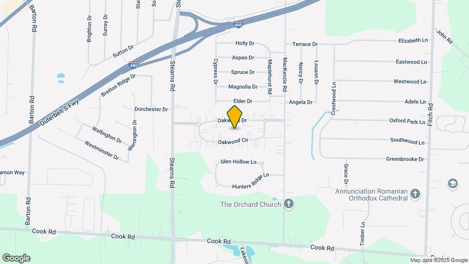Oakwood Apartments Map and Location Details