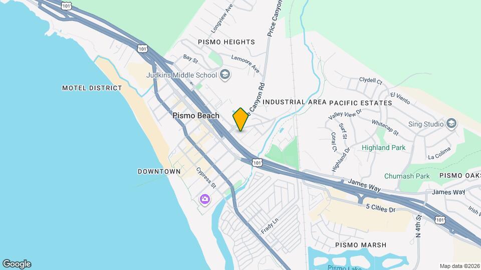 435 Stimson Ave Map and Location Details