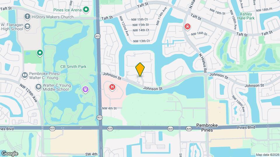 11906 NW 11th St Map and Location Details