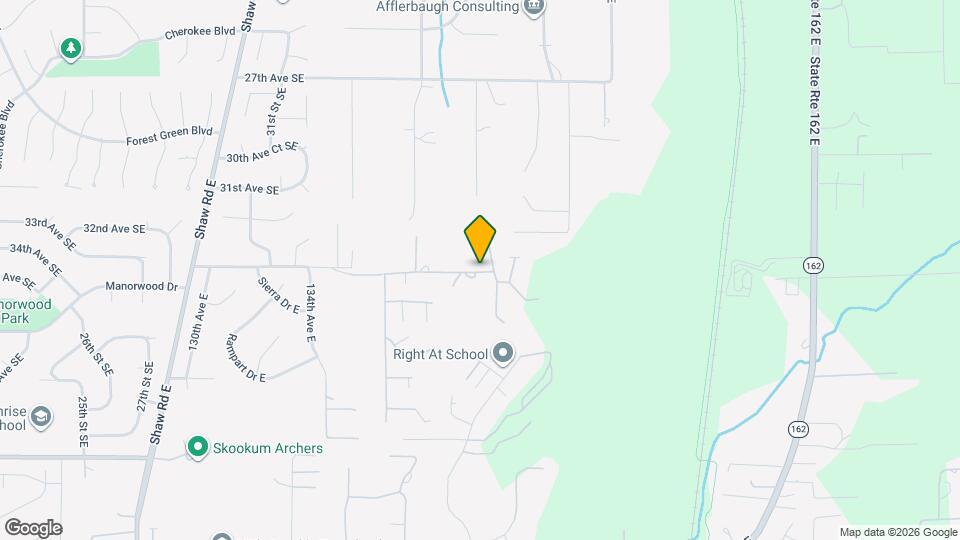 13911 106th Ave E Mapa y Detalles de la Ubicación