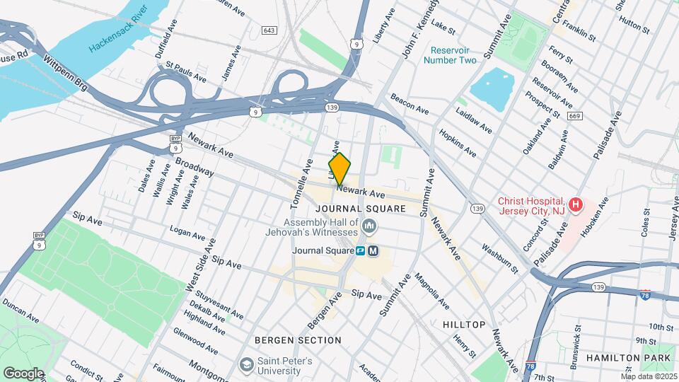 785 Newark Ave Map and Location Details