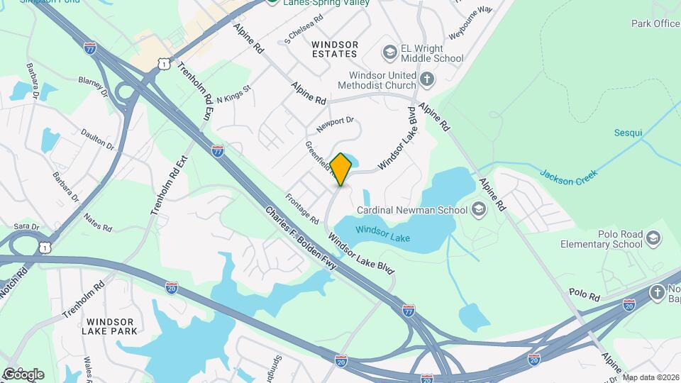 9216 Windsor Lake Blvd Map and Location Details