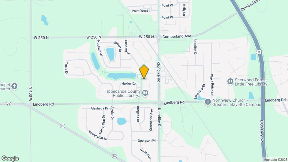 2175 Cushing Dr Map and Location Details