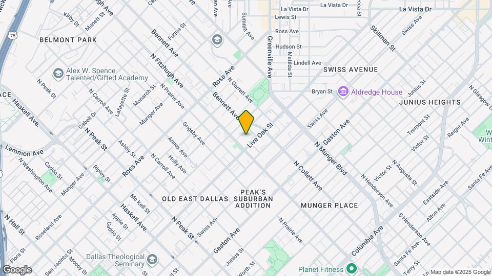 The Flynn at Live Oak Mapa y Detalles de la Ubicación