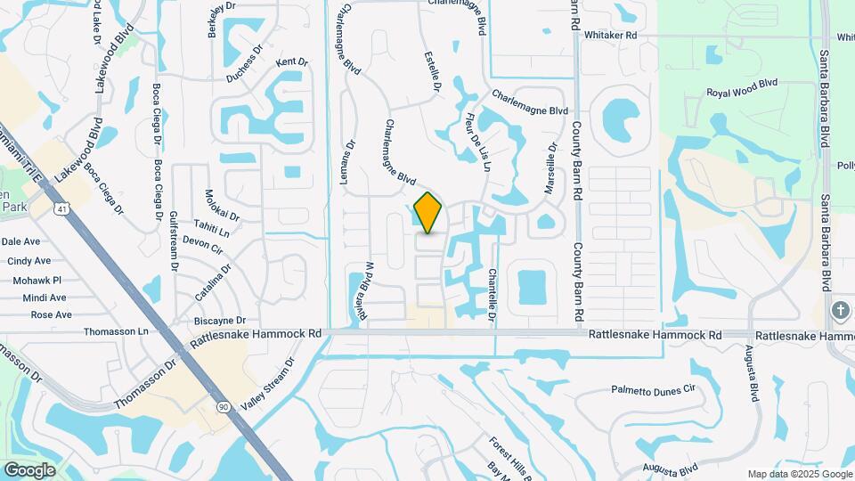 401 Charlemagne Blvd Map and Location Details
