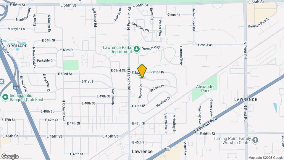4923 Barlow Dr Map and Location Details