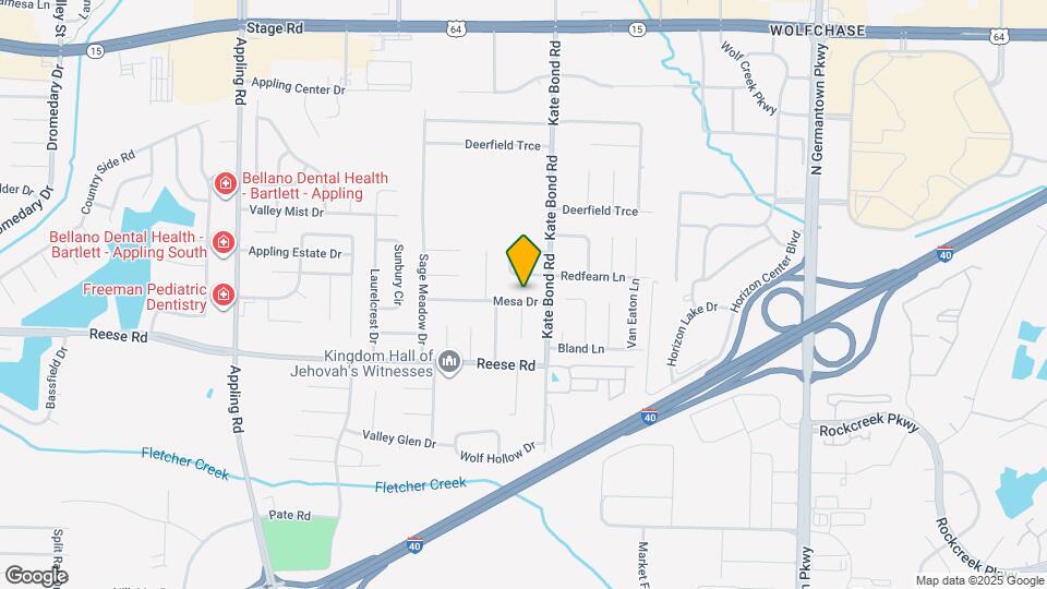 7780 Mesa Dr Map and Location Details