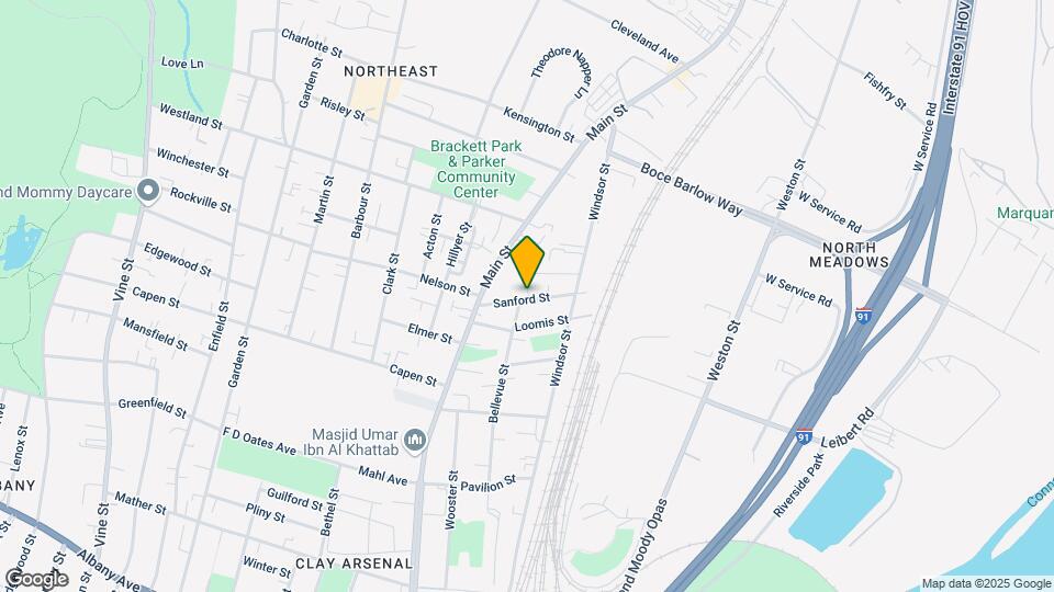 38 Sanford St Mapa y Detalles de la Ubicación